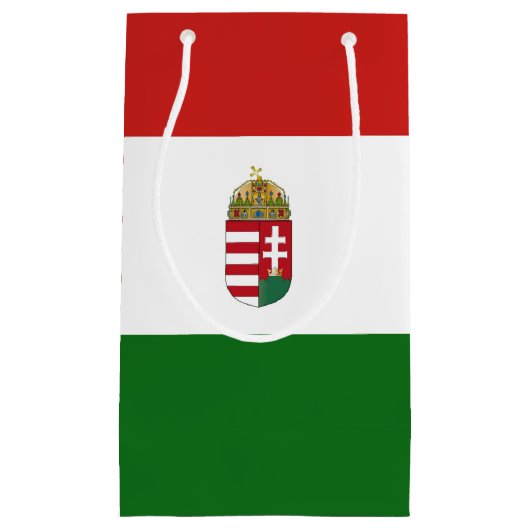Ungarische Flagge Kleine Geschenktüte (Vorderseite)