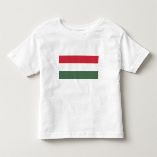 Ungarische Flagge Kleinkind T-shirt (Vorderseite)