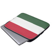 Ungarische Flagge Laptopschutzhülle (Vorne Knopf)