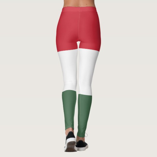 Ungarische Flagge Leggings (Rückseite)