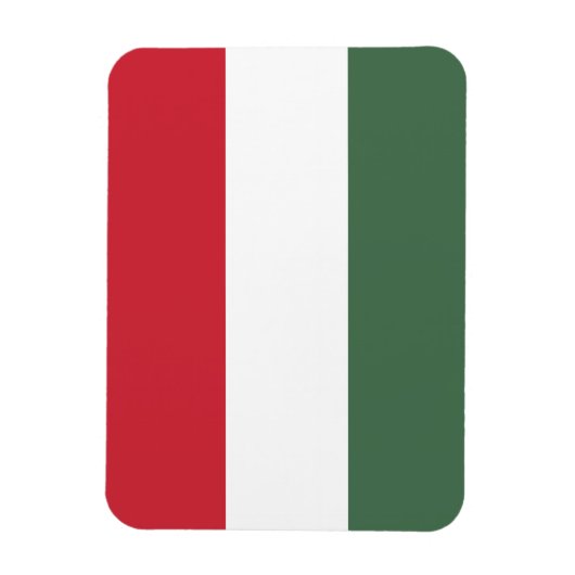 Ungarische Flagge Magnet (Vertikal)