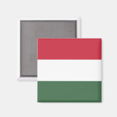 Ungarische Flagge Magnet (Vorderseite/Rückseite)