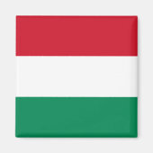 Ungarische Flagge Magnet (Vorne)