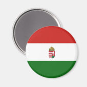 Ungarische Flagge Magnet (Vorderseite/Rückseite)