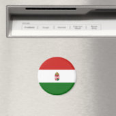 Ungarische Flagge Magnet (In Situ (Geschirrspüler))