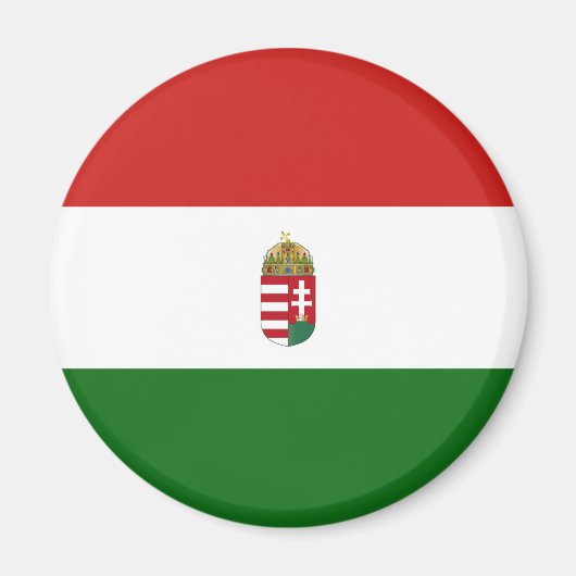 Ungarische Flagge Magnet (Vorne)