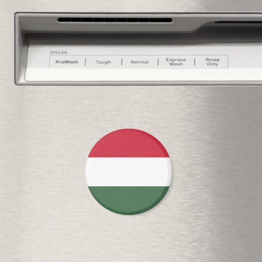 Ungarische Flagge Magnet (In Situ (Geschirrspüler))