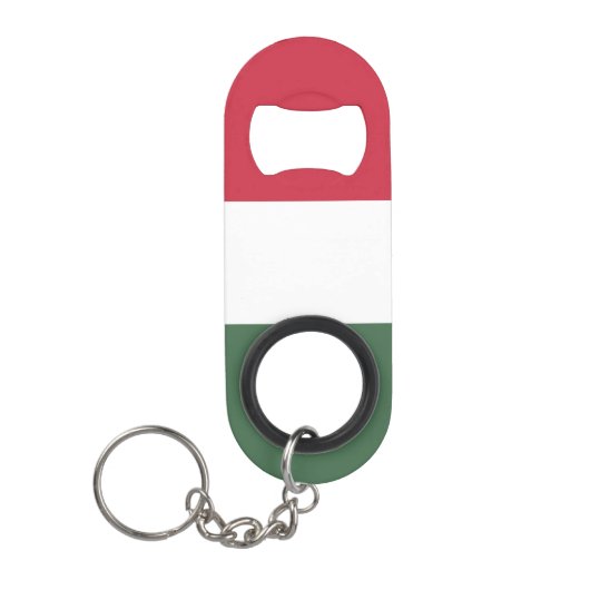 Ungarische Flagge Mini Flaschenöffner (Vorderseite)