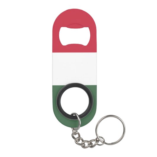 Ungarische Flagge Mini Flaschenöffner (Rückseite)