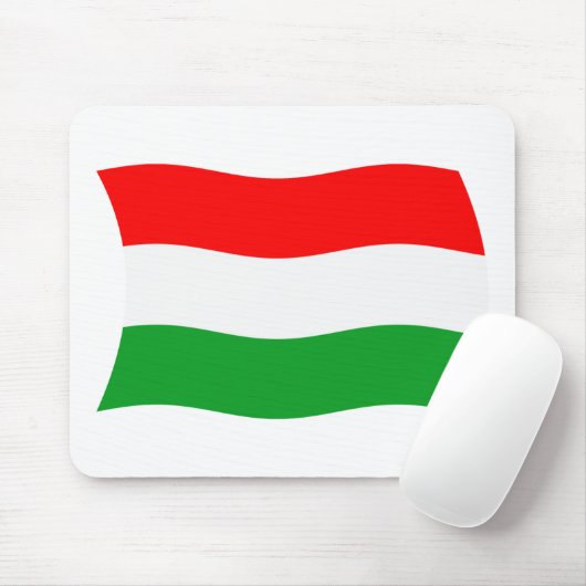 Ungarische Flagge Mousepad (Mit Mouse)