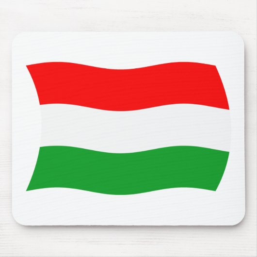 Ungarische Flagge Mousepad (Vorne)