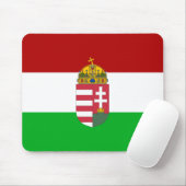 ungarische Flagge Mousepad (Mit Mouse)