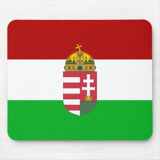 ungarische Flagge Mousepad (Vorne)