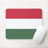 Ungarische Flagge Mousepad (Mit Mouse)