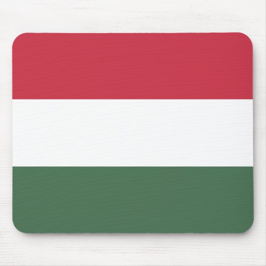 Ungarische Flagge Mousepad (Vorne)