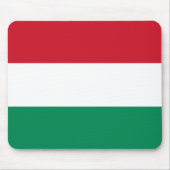 Ungarische Flagge Mousepad (Vorne)