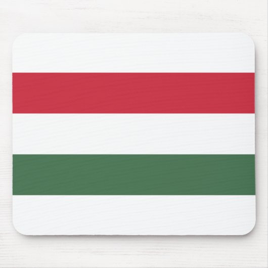Ungarische Flagge Mousepad (Vorne)