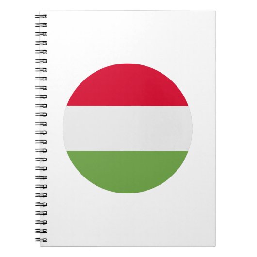 Ungarische Flagge Notizblock (Vorderseite)