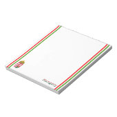 Ungarische Flagge Notizblock (Rotiert)