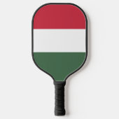 Ungarische Flagge Pickleball Schläger (Vorderseite)