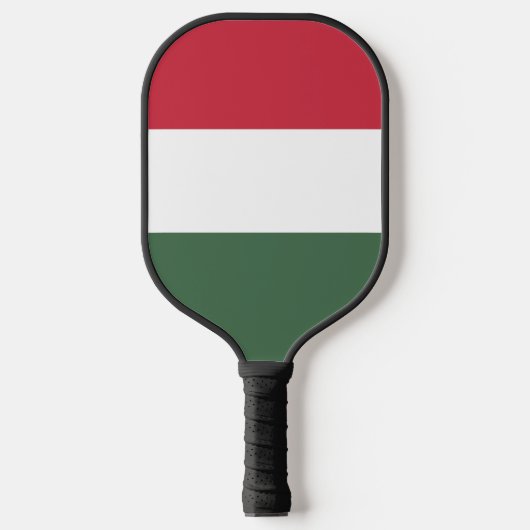 Ungarische Flagge Pickleball Schläger (Vorderseite)