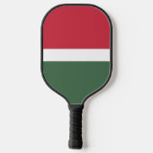 Ungarische Flagge Pickleball Schläger (Rückseite)