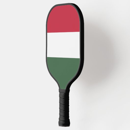 Ungarische Flagge Pickleball Schläger (Links)
