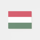 Ungarische Flagge Post-it Klebezettel (Vorderseite)