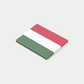 Ungarische Flagge Post-it Klebezettel (angewinkelt)