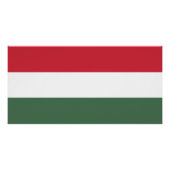 Ungarische Flagge Poster (Vorderseite)