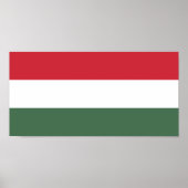 Ungarische Flagge Poster (Vorne)