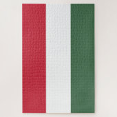 Ungarische Flagge Puzzle (Vertikal)