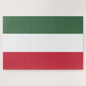 Ungarische Flagge Puzzle (Horizontal)