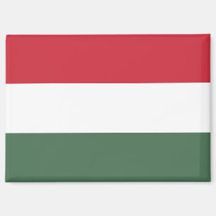 Ungarische Flagge Rektangle-Magnet Magnet