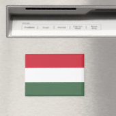 Ungarische Flagge Rektangle-Magnet Magnet (In Situ (Geschirrspüler))