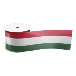 Ungarische Flagge Satinband