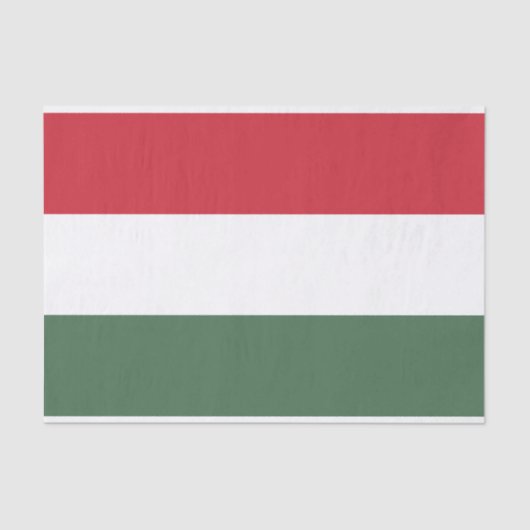 Ungarische Flagge Seidenpapier (Vorderseite)