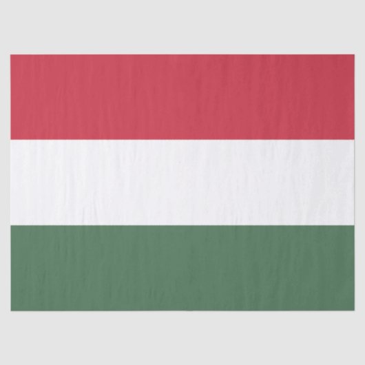Ungarische Flagge Seidenpapier (Vorderseite)