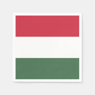 Ungarische Flagge Serviette