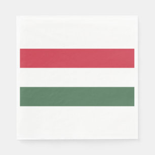 Ungarische Flagge Serviette