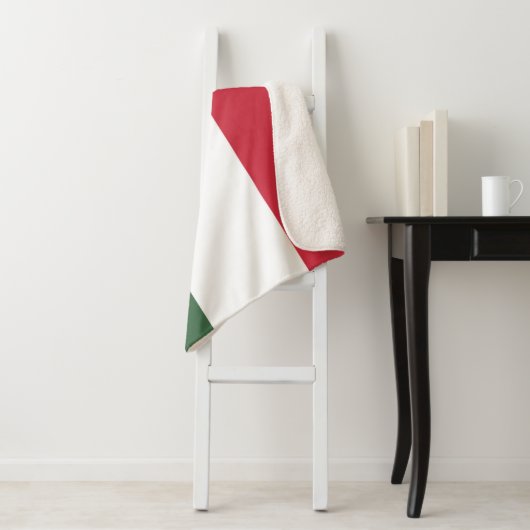 Ungarische Flagge Sherpadecke (Beispiel)