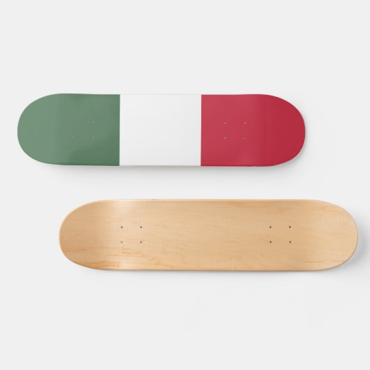 Ungarische Flagge Skateboard (Horizontal)