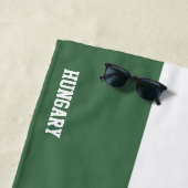 Ungarische Flagge Splendid Patriotic Strandtuch (Beispiel)
