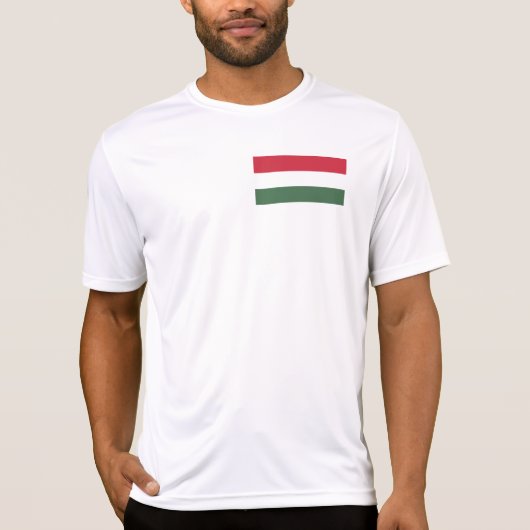 Ungarische Flagge T-Shirt (Vorderseite)