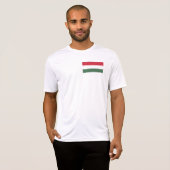 Ungarische Flagge T-Shirt (Vorne ganz)