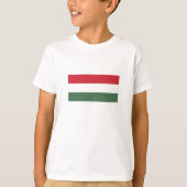 Ungarische Flagge T-Shirt (Vorderseite)