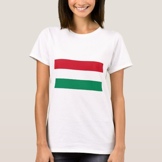 Ungarische Flagge T-Shirt (Vorderseite)