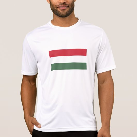 Ungarische Flagge T-Shirt (Vorderseite)
