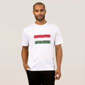 Ungarische Flagge T-Shirt (Vorne ganz)