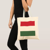 Ungarische Flagge Tragetasche (Vorderseite (Produkt))